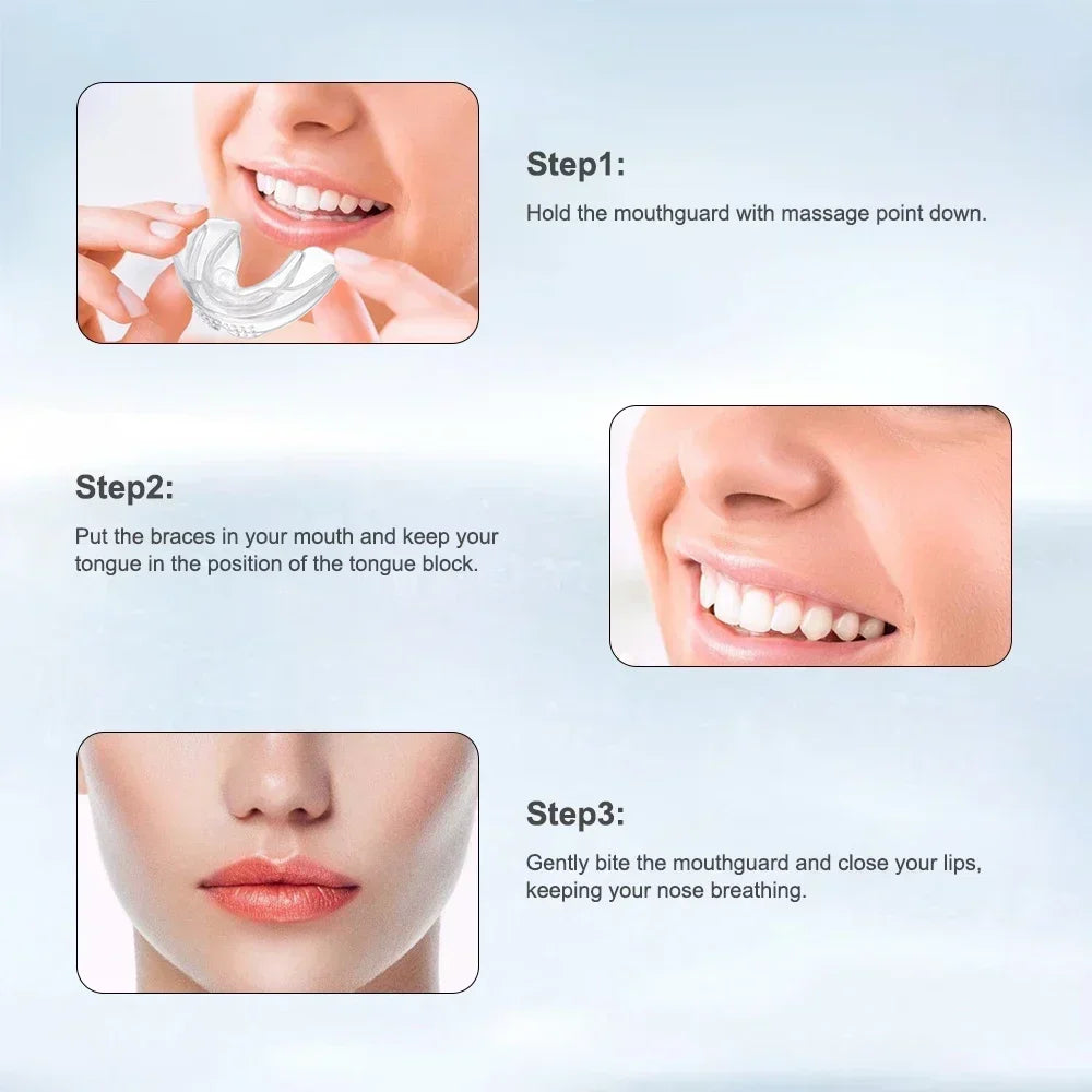 3-Stage Transparent Teeth Aligners - Orthodontic Dental Braces for Adults, DIY Tooth Straightening Corrector Kit Peaceful Pleasures Health and Wellness