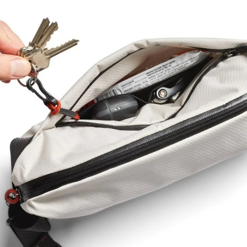 Large Waterproof Nylon Crossbody Sling Bag – Lightweight Messenger