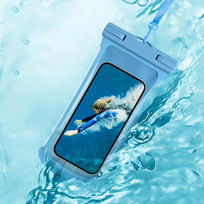 IPX8 Waterproof Phone Pouch | Clear Dry Bag for Beach & Kayak