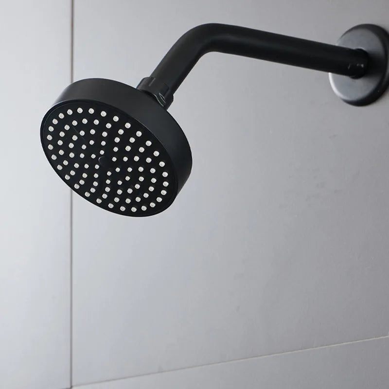 High Pressure Black Rainfall Shower Head – Wall Mounted