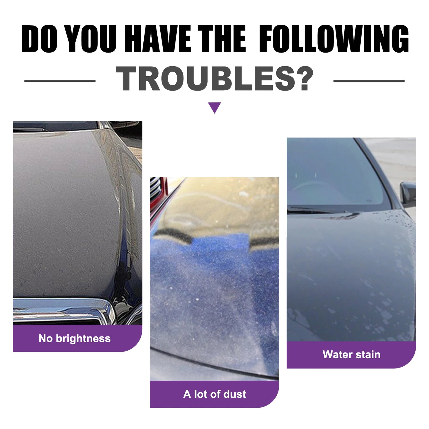 Nano Ceramic Car Coating Spray | Hydrophobic Paint Restorer