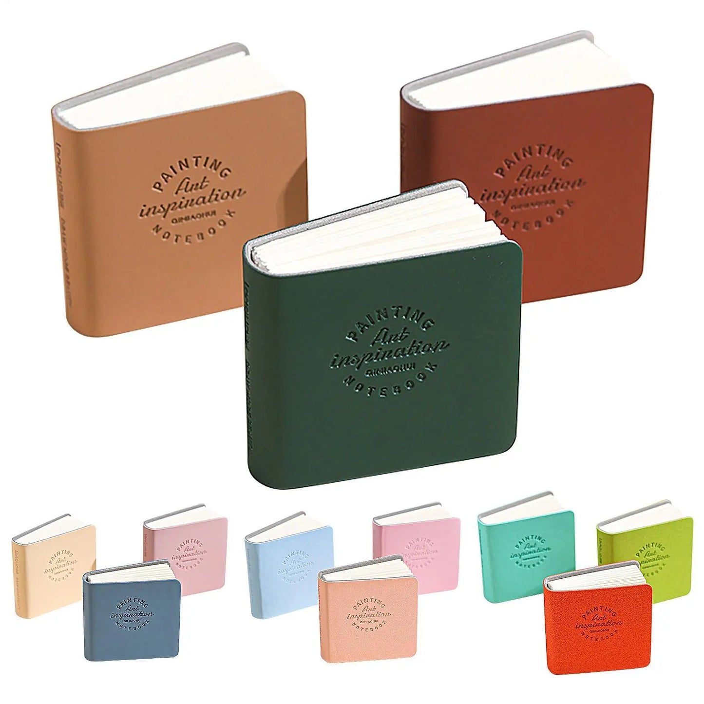 Mini Pocket Sketchbook Set of 3 | 300gsm Blank Art Paper, 48 Sheets