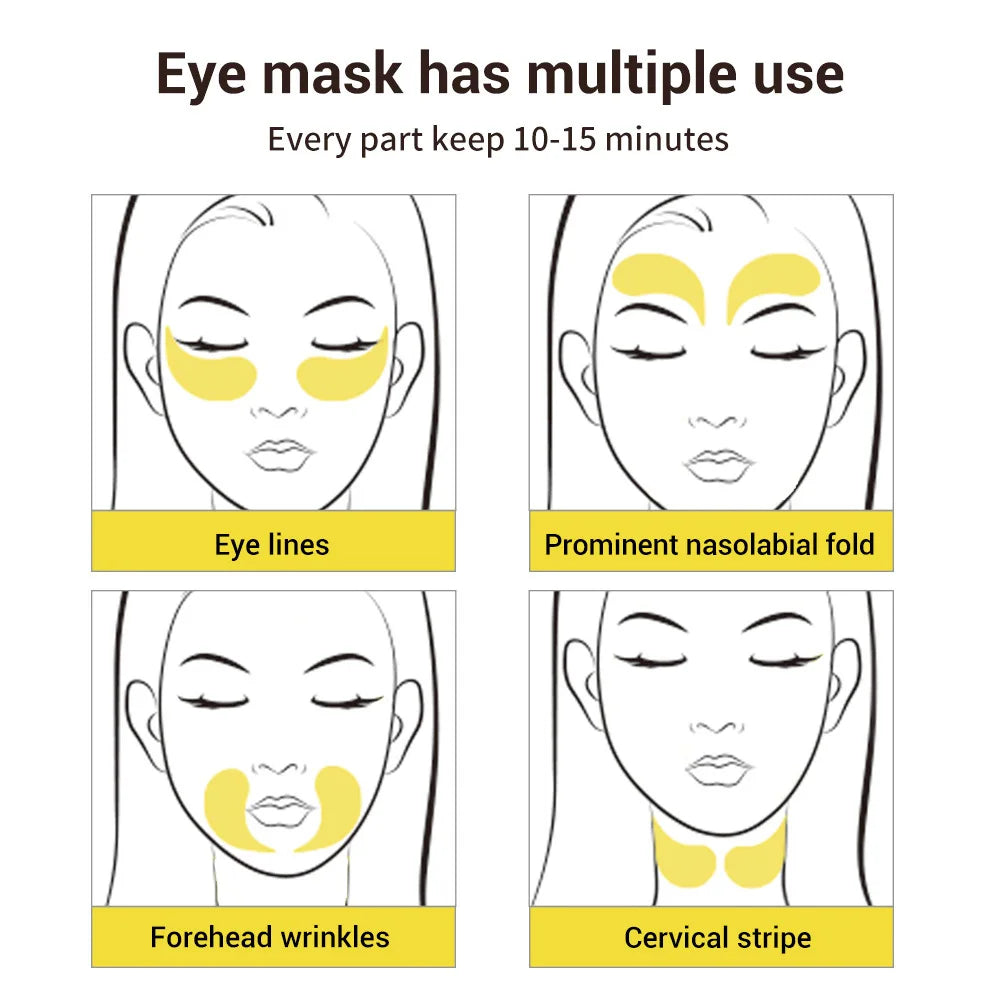 LANBENA Collagen Eye Mask – Dark Circles & Puffiness Patches