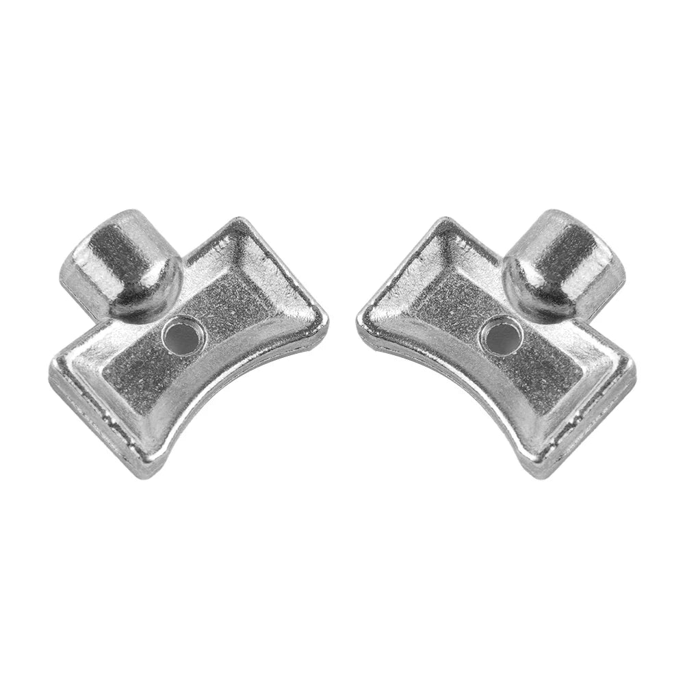 2-Pack Radiator Bleed Key – 5×5mm Zinc Alloy Valve Wrench