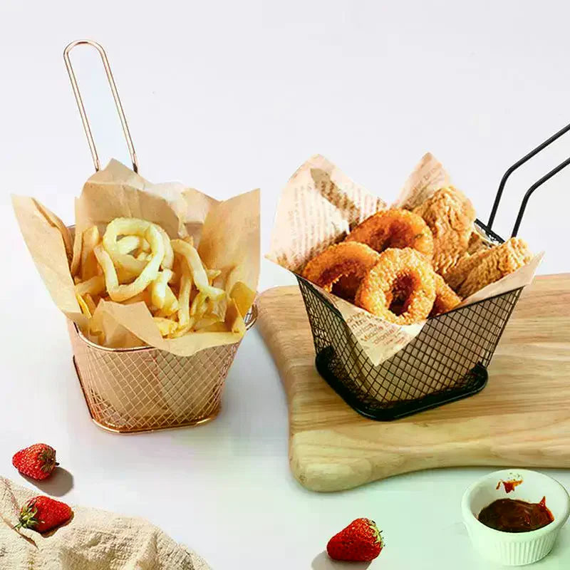 Stainless Steel Mini Frying Basket | French Fries Strainer