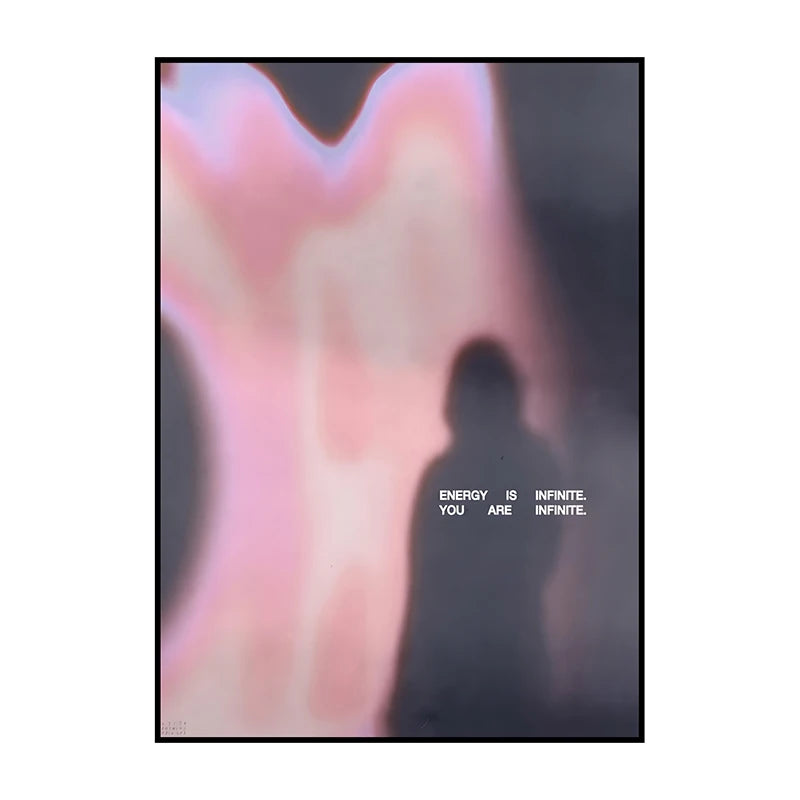 Abstract Hazy Beauty Canvas Poster | Vintage Wall Art Print
