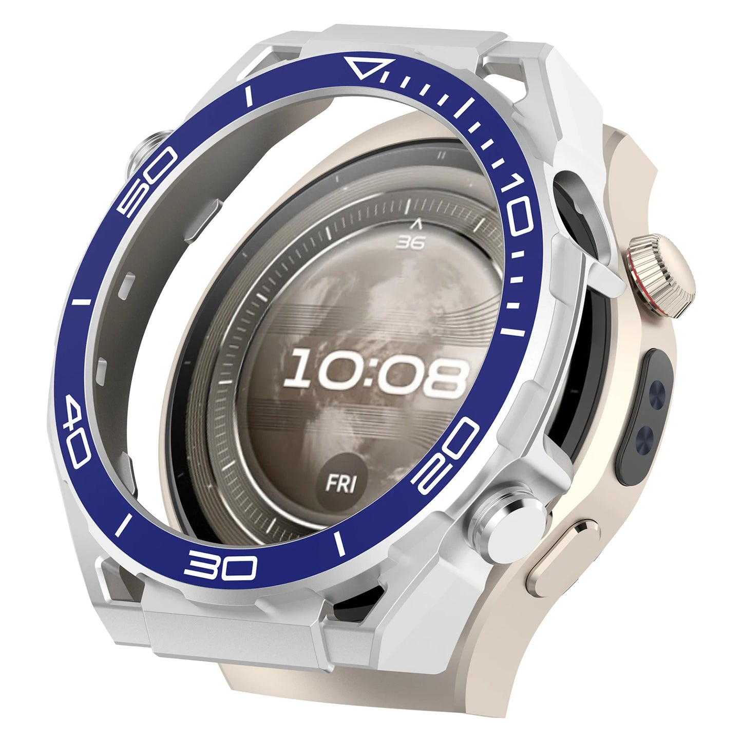 Protection Cases For Huawei Watch 5 46mm PC Cover Case Protector Shell Hard Bumper Cover Watch Accessories Protective Skin Shell Peaceful Pleasures Health and Wellness
