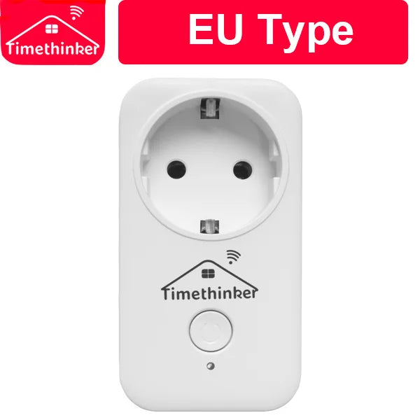 Timethinker WS2 Smart Socket WiFi Socket EU Plugs For Apple Homekit Siri Alexa Google Smart Home Remote Control Outlet Peaceful Pleasures Health and Wellness EU plug China Mainland