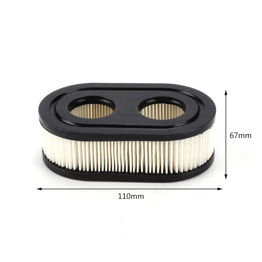10pcs Mower Air Filter for Briggs for Stratton Lawn Mower Replacement Element Trimming Tool Gardening Gadgets Peaceful Pleasures Health and Wellness