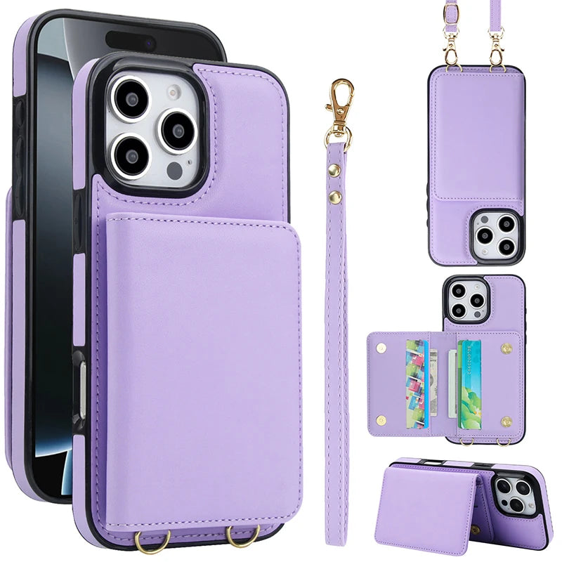 case for iphone 15 pro max with pocket magsafe wallet for iphone 17 pro card case smartphone case for iphone 16 phone covers Peaceful Pleasures Health and Wellness