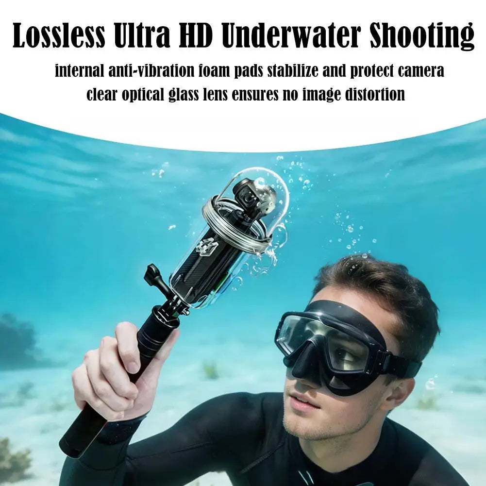 DJI Pocket 4 Waterproof Housing Case | 60M Diving Shell