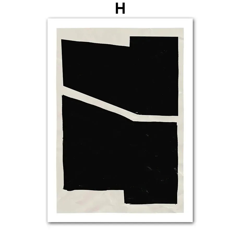 1pc frameless Canvas painting Black White Minimalist Girl Body Bohemian Flower Vase Poster Print Canvas Painting Abstract Wal Peaceful Pleasures Health and Wellness H 30x40cm Unframed