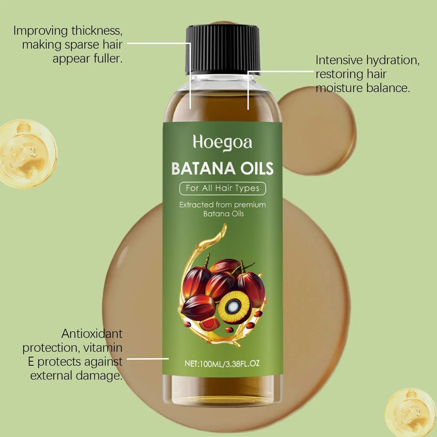 HOEGOA Batana Oil – Hair Growth & Anti-Breakage Treatment