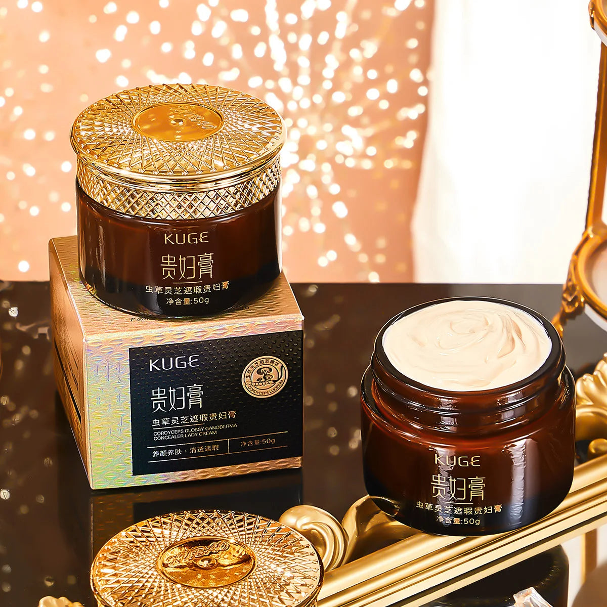 Cordyceps Lingzhi Brightening Moisturizing Face Cream 50ml