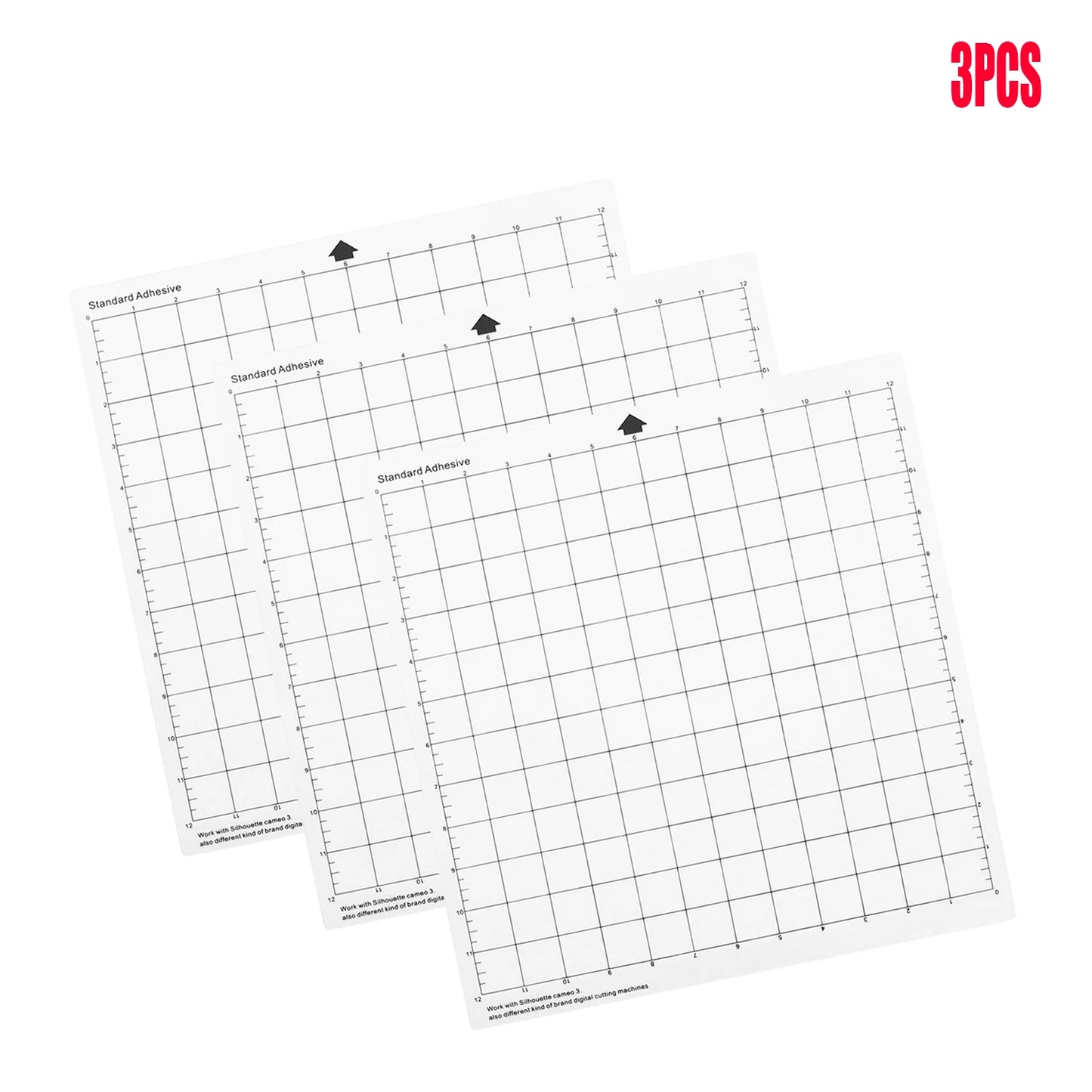 3 5 Replacement Cutting Mat Transparent Adhesive Measuring Grid 12