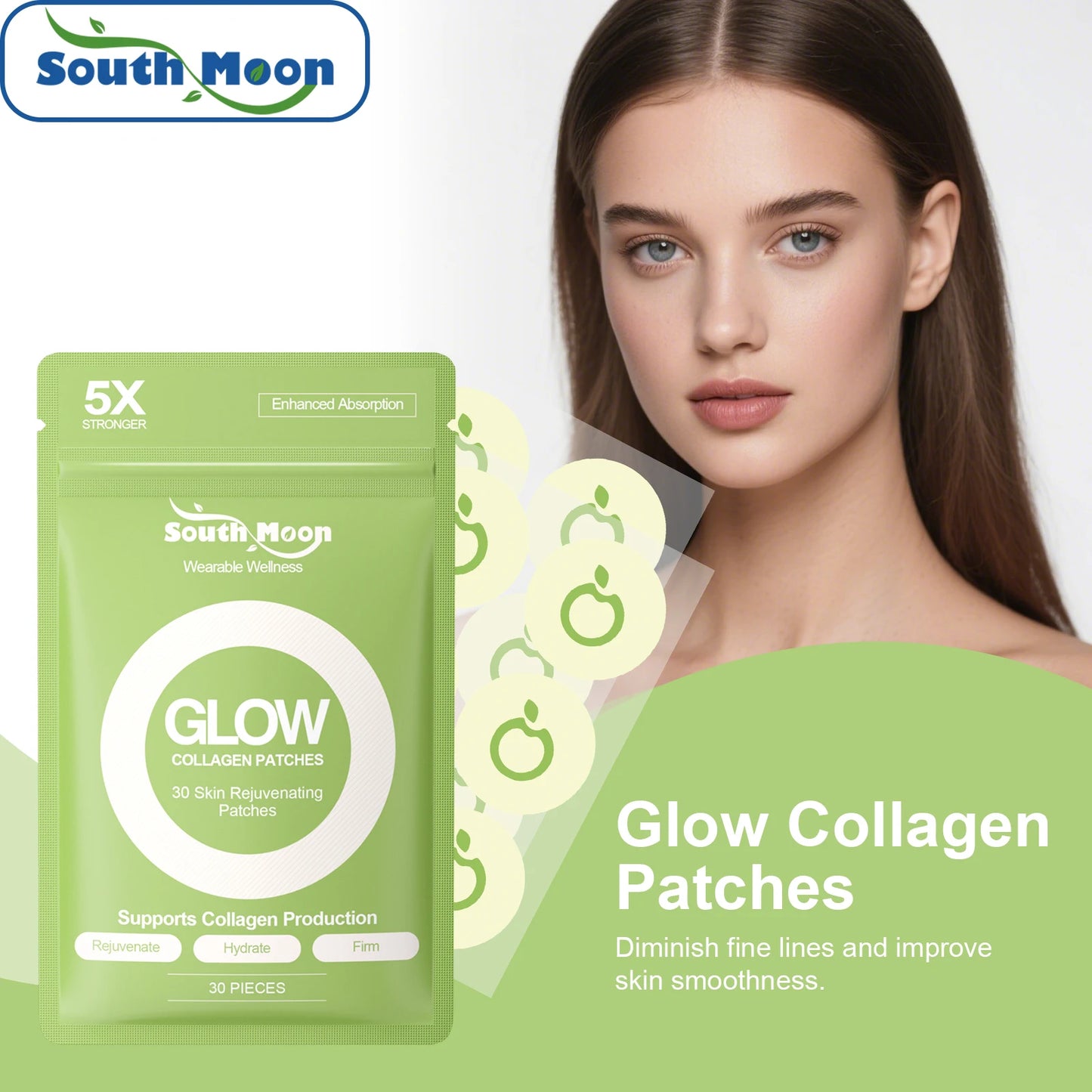 Collagen Moisturizing Arm Patches – Hydrating Skin Care