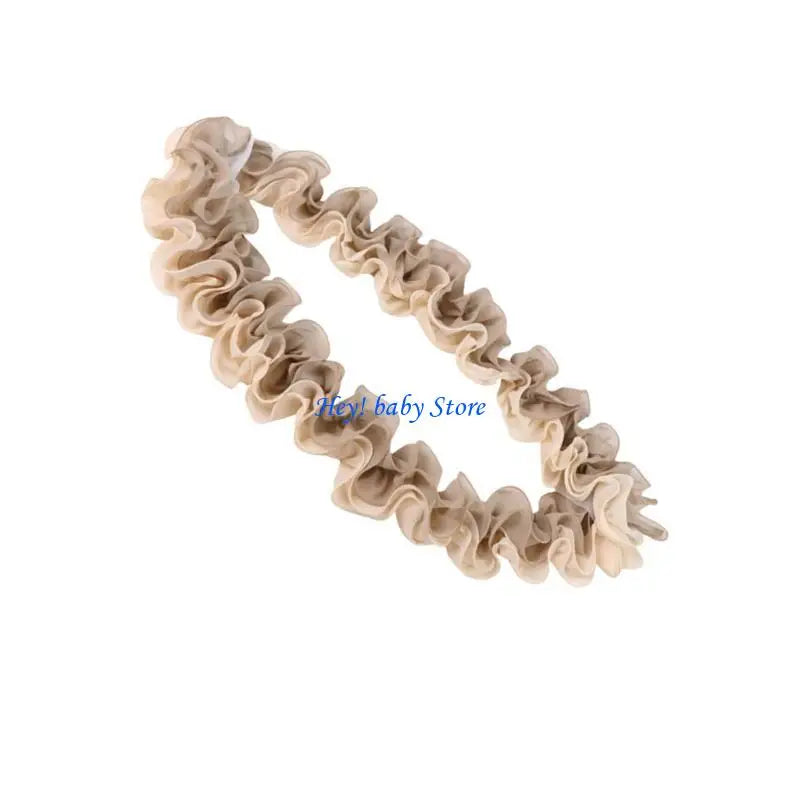 Ruffled Lace Trim for Baby Strollers | Polyester Decorative Accent