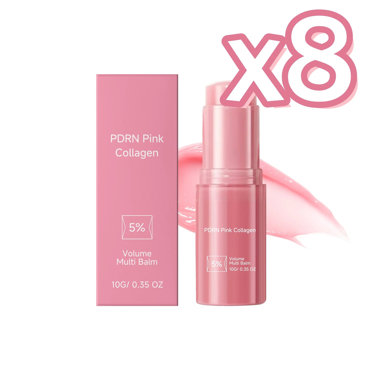 PDRN Collagen Multi Balm for Radiant Skin Peaceful Pleasures Health and Wellness 10g boxed x 8