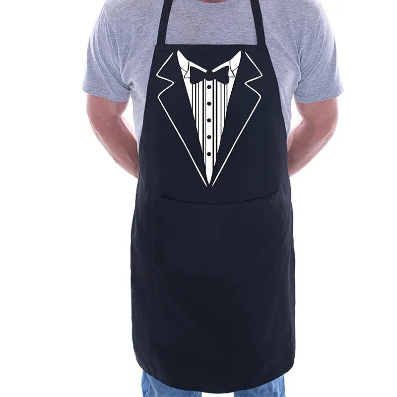 Tuxedo Groom BBQ Apron | Groomsman Wedding Gift