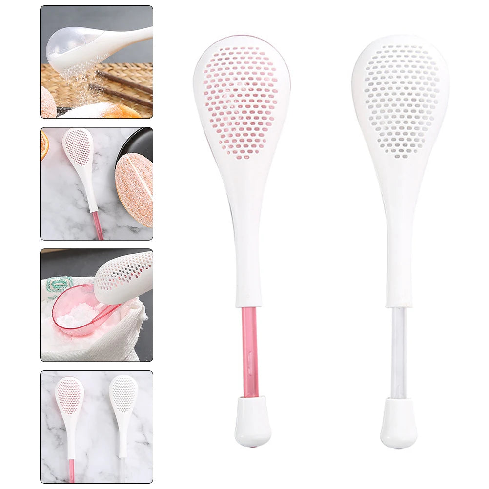 Crafted Colander Household Flour Strainer for Dry Ingredients Rustproof Easy Clean Baking Tools Kitchen Essentials Flour Sifter Peaceful Pleasures Health and Wellness
