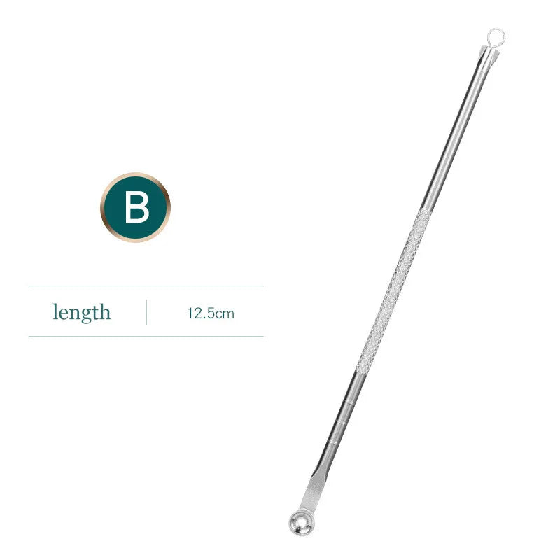 Stainless Steel Blackhead Extractor & Acne Removal Tool