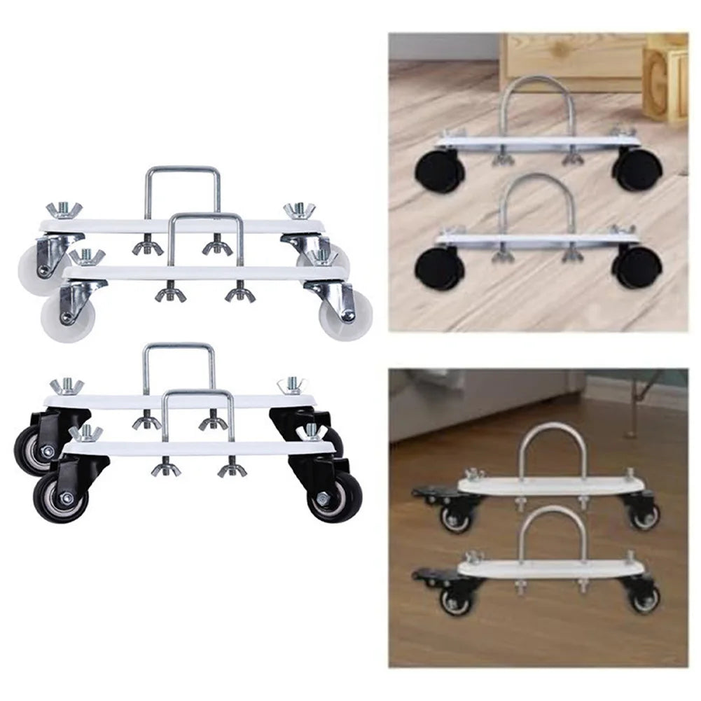 Oil Filled Heater Bracket 360 Degree Rotating Casters Sturdy Low