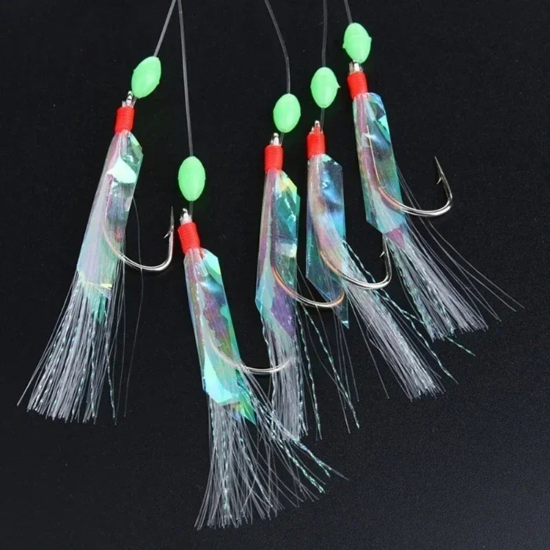 Multi-color Soft Silverskin Fishing Lure Imitation Shrimp Bait