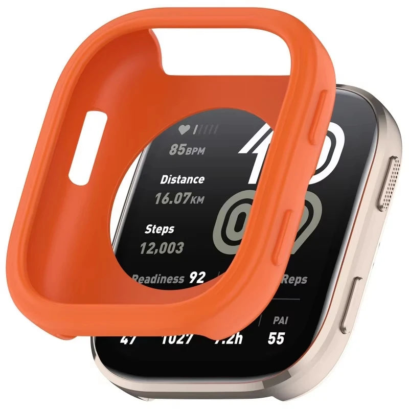 Silicone Protective Case for Amazfit Bip 6 Smartwatch Peaceful Pleasures Health and Wellness
