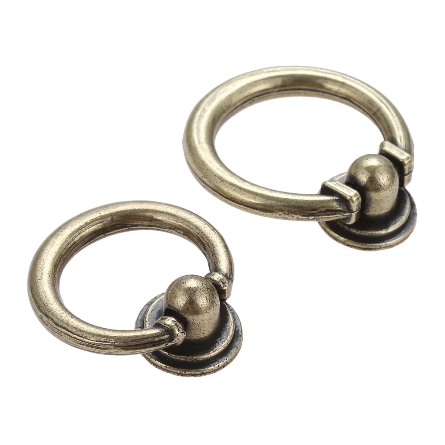 Zinc Alloy Vintage Ring Knob – Cabinet & Drawer Handle 35/40mm