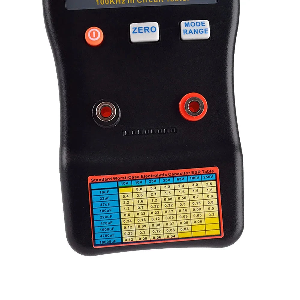 MESR-100 Capacitance Ohm Meter Professional Measuring Internal
