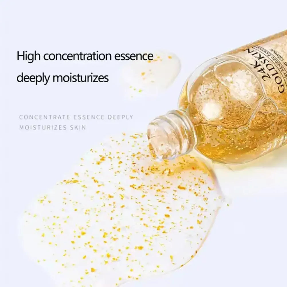 24K Gold Anti-Aging Facial Mask – Moisturizing & Firming Peaceful Pleasures Health and Wellness