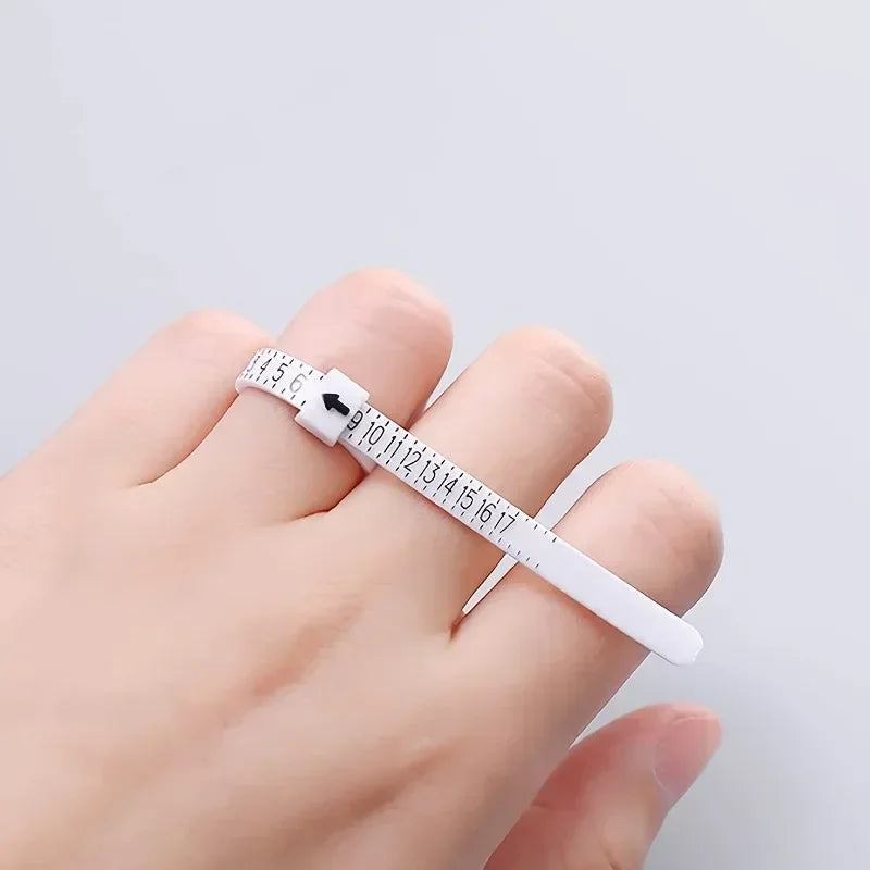 Ring Sizer Measuring Tool | US EU UK Finger Size Gauge
