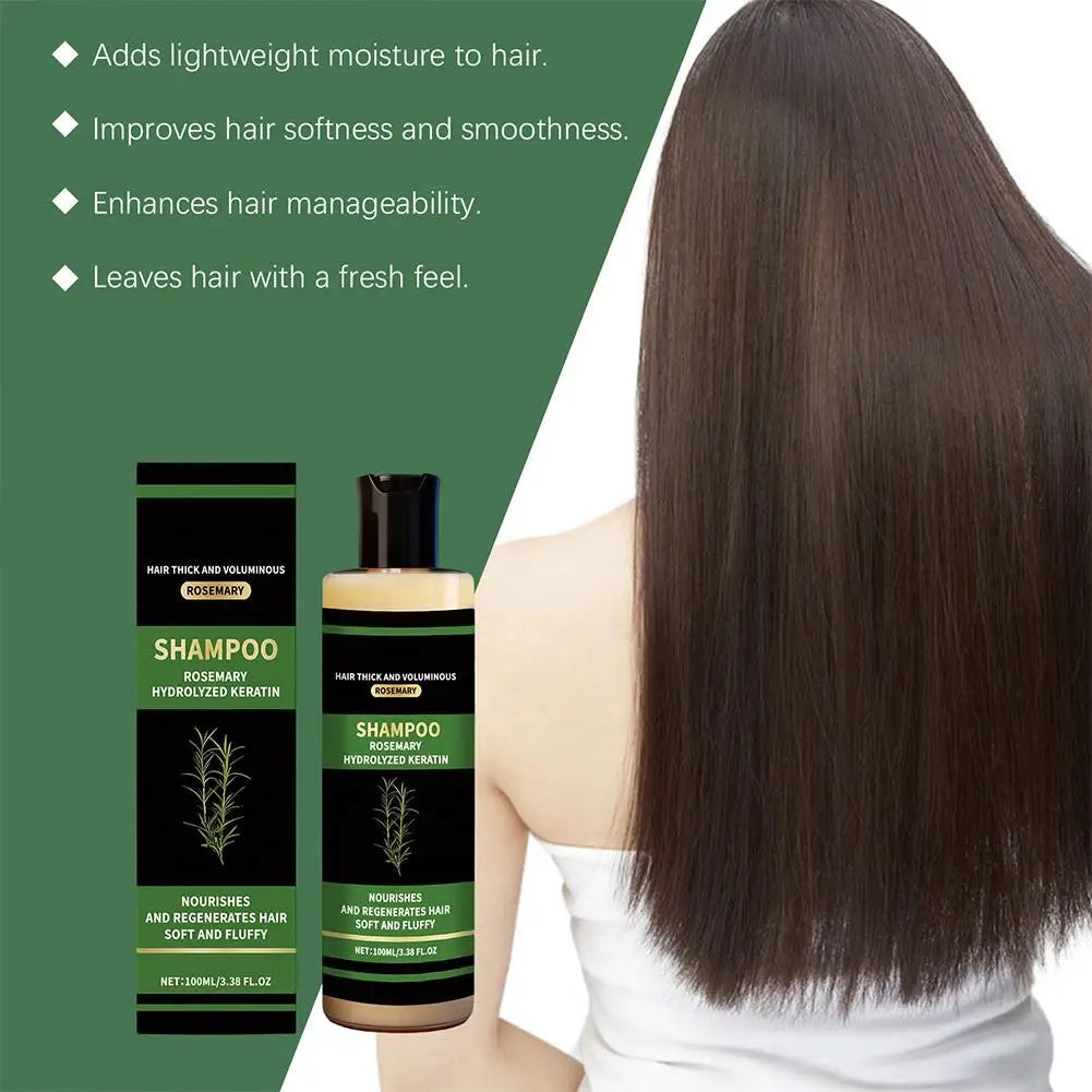 Rosemary Thickening Shampoo | Keratin Repair & Scalp Health Thickening Shampoo Peaceful Pleasures Health and Wellness