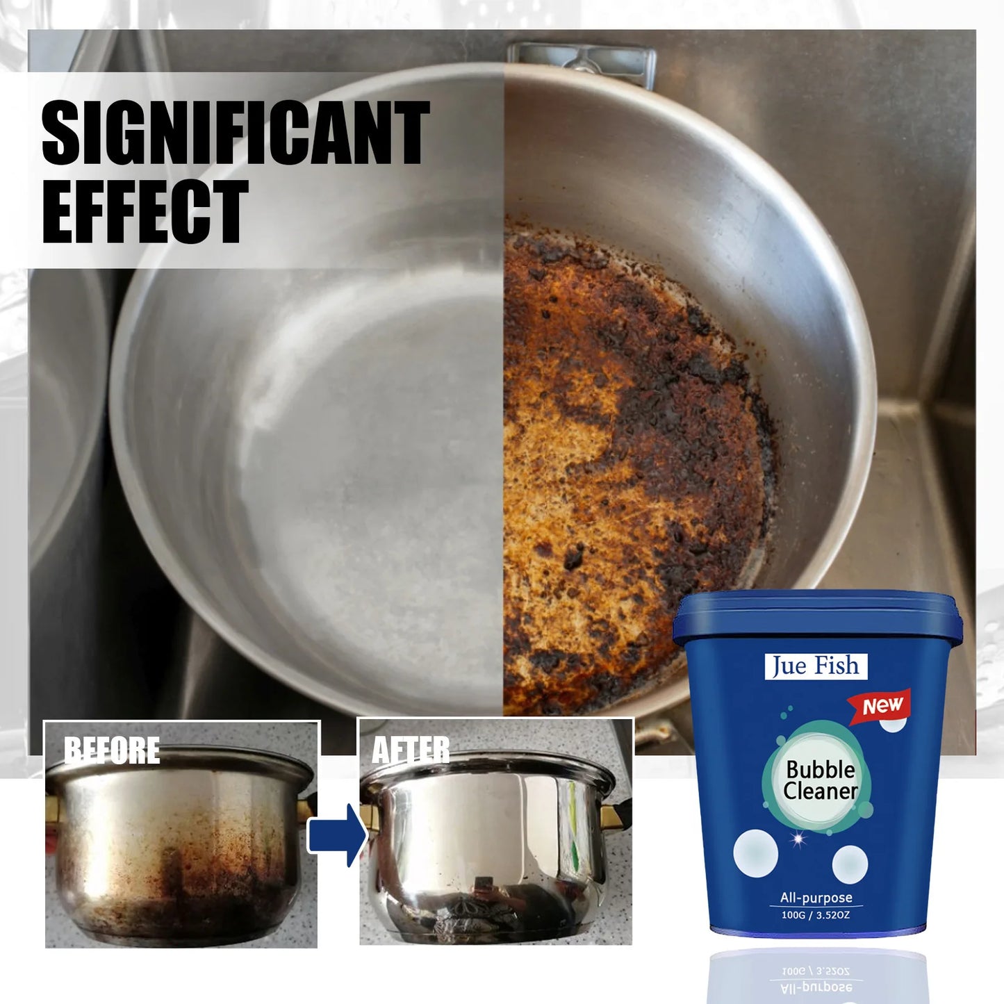 Stainless Steel Cleaning Cream | Rust & Scale Remover 100g