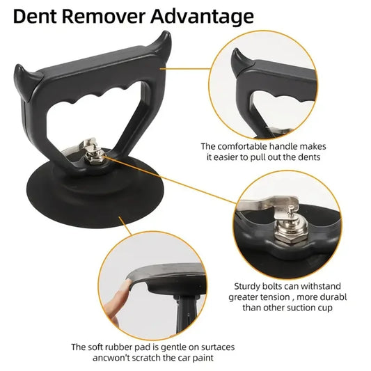 Hot Sell Car Suction Removal Repair Tool Body Repair Puller Big Black Suction Cup Remove Dents Puller For Dent Glass Peaceful Pleasures Health and Wellness