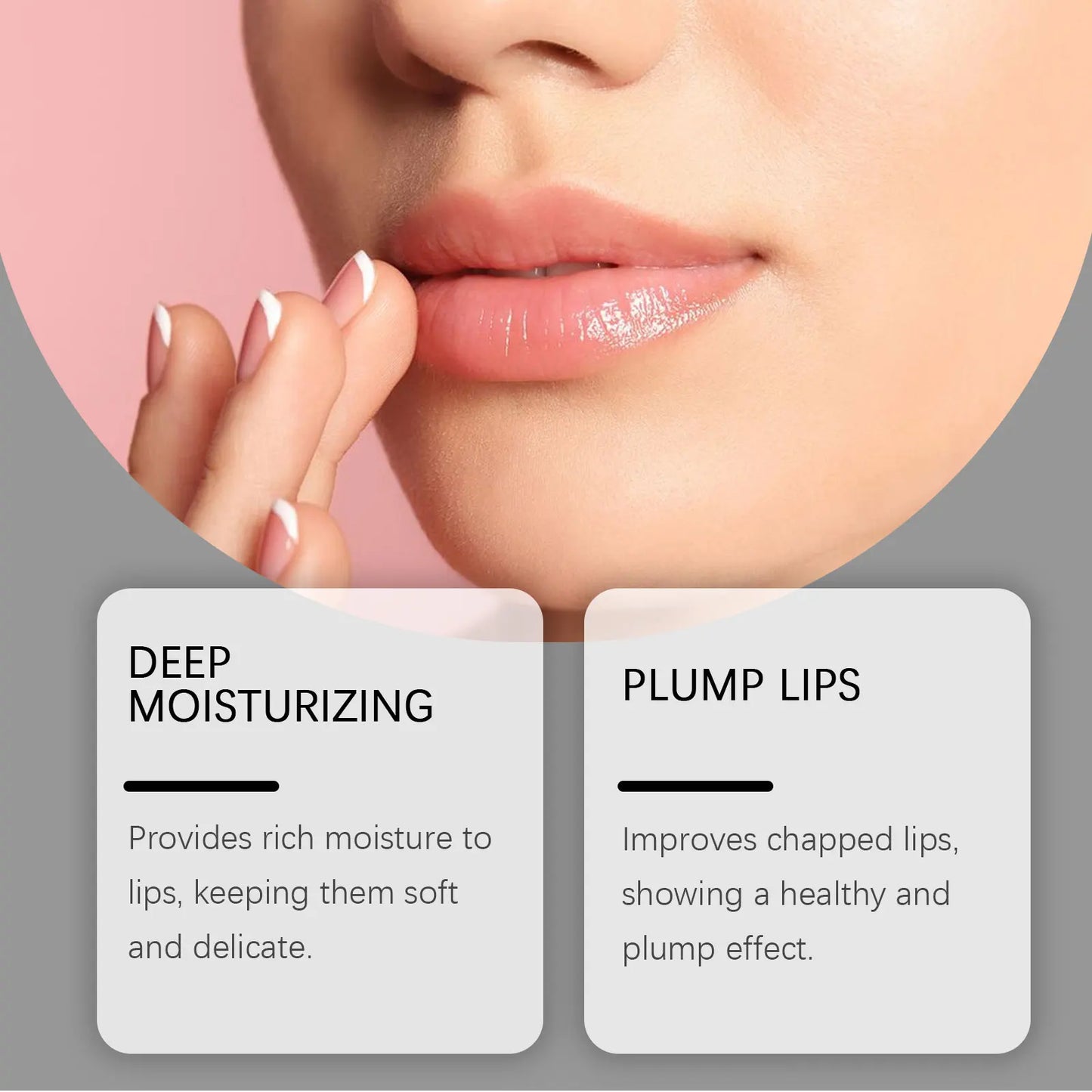 Ouhoe Plumping Lip Gloss | Anti-Wrinkle Nourishing Treatment