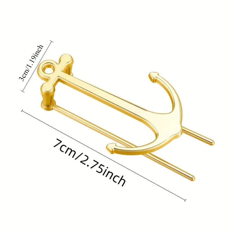 Stylish Anchor Metal Bookmark Durable Reader Page Holder Perfect