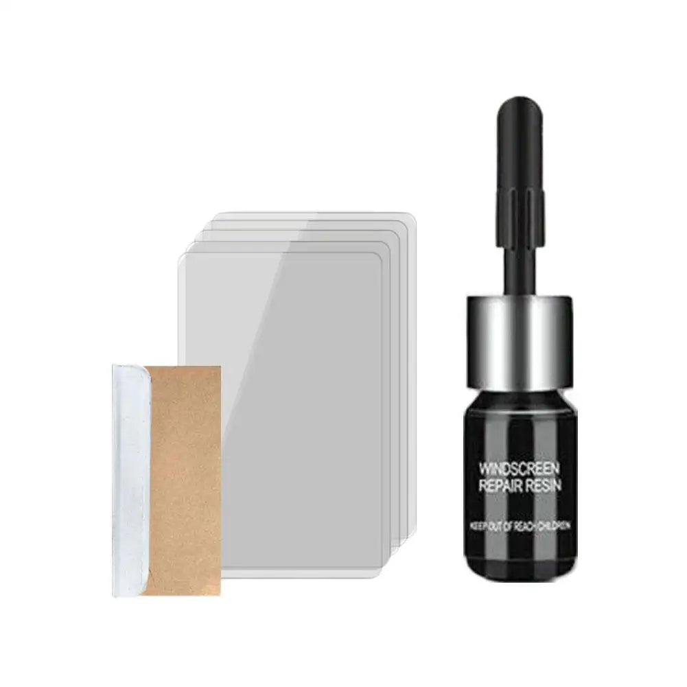 Auto Windscreen Window Glass Nano Scratch Crack Crack Resin Repair Agent Car Glass Scratch Repair Fluid Agent Kit Tools Accessor Peaceful Pleasures Health and Wellness A