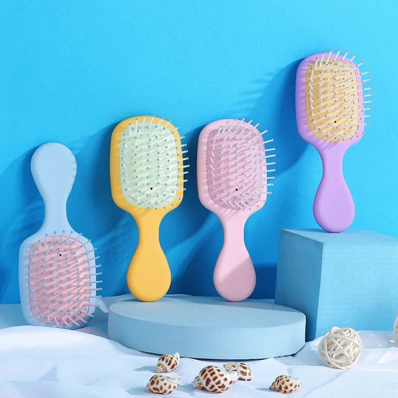 5-Piece Detangling Brush & Scalp Massage Comb Set – All Hair