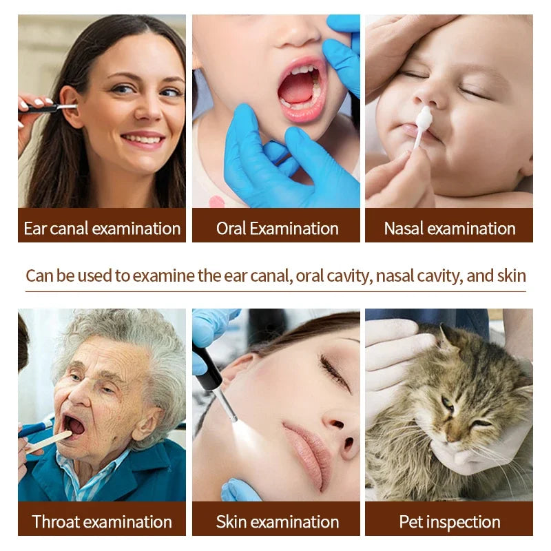 【HOT SALE】Visual Ear Wax Cleaner with Camera Safe Earwax Removal Endoscope with Camera Luminous Otoscope Ear Cleaning Tools Peaceful Pleasures Health and Wellness