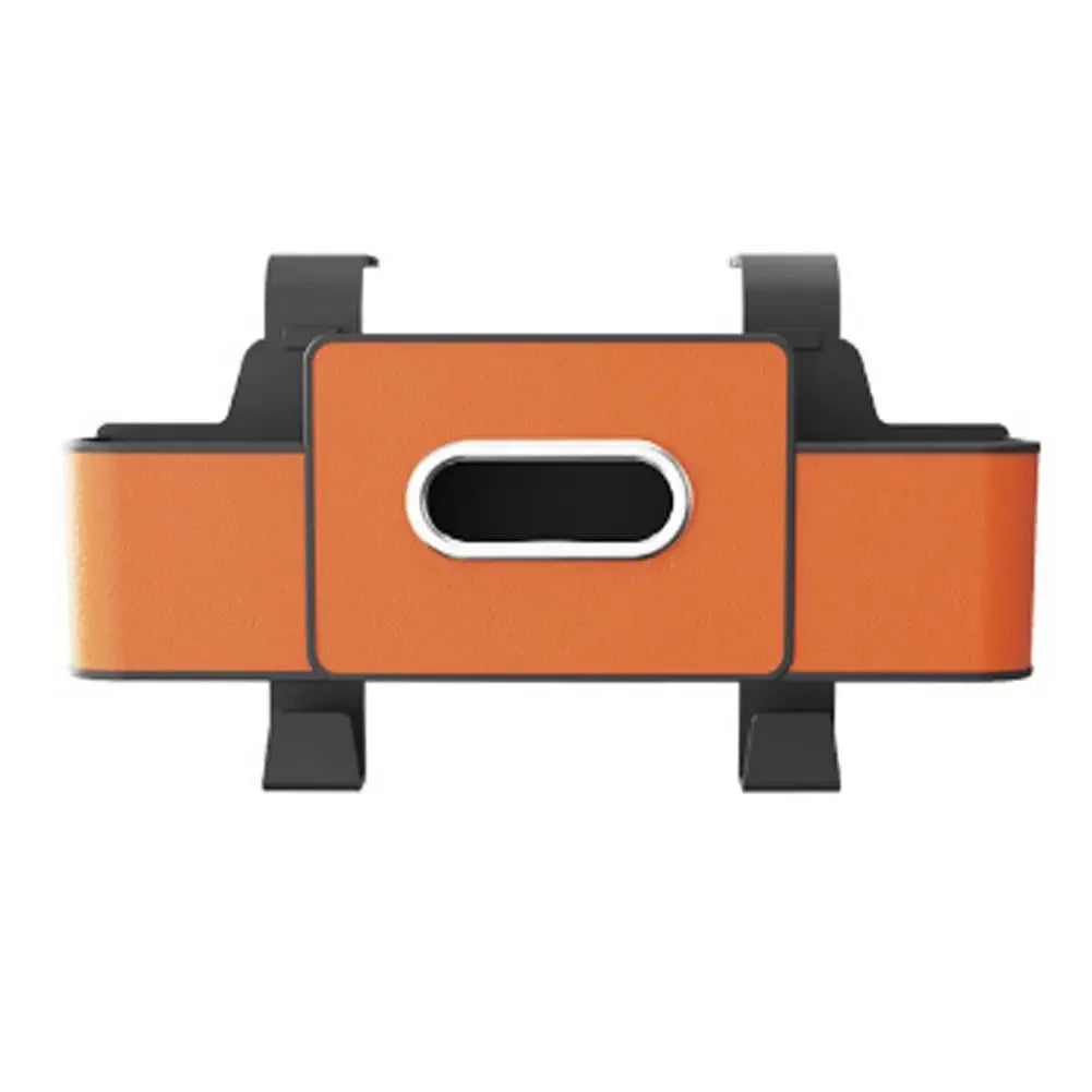 Car Backseat Organizer Storage Box With Cup Holder Tissue Box & Phone Stand 4-in-1 Hanging Seat Hook Car Accessories Peaceful Pleasures Health and Wellness orange