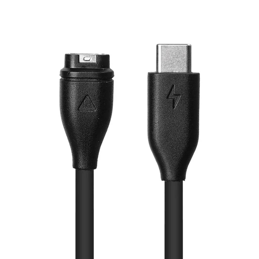 USB Charger Cable for Garmin Fenix 7/6/5 Forerunner Vivoactive Peaceful Pleasures Health and Wellness Type C