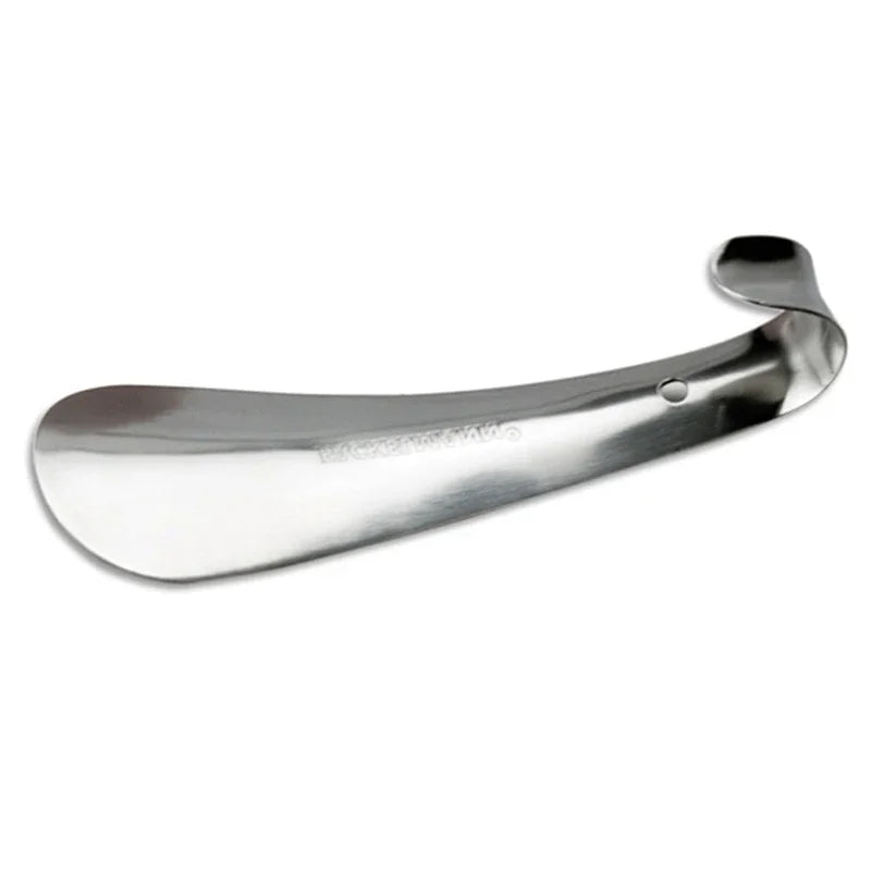 Stainless Steel Shoe Horn 14.5cm | Metal Shoes Lifter Tool