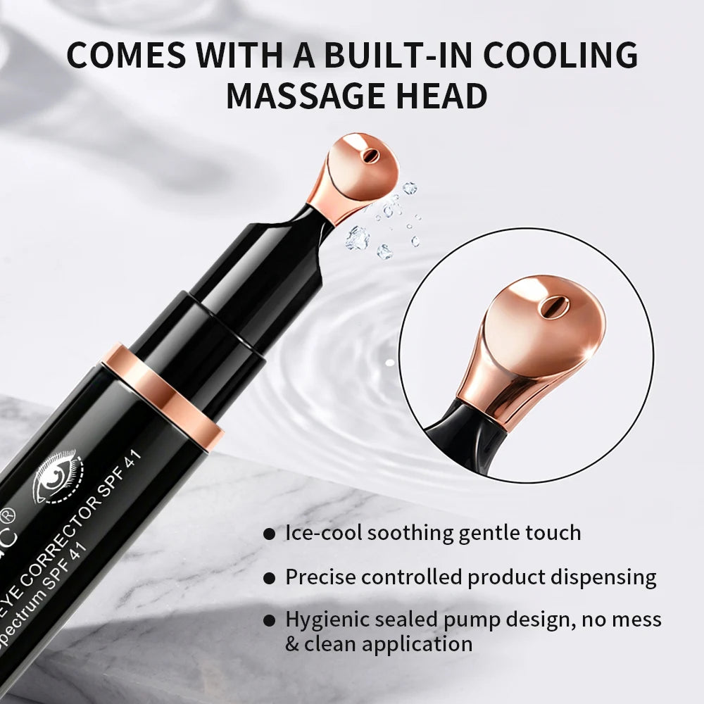 Radiant Eye Corrector Improve Under-eye Darkness Relieve Eye Swelling Long-lasting Deep Hydration SPF41 Sunscreen Eye Concealer Peaceful Pleasures Health and Wellness