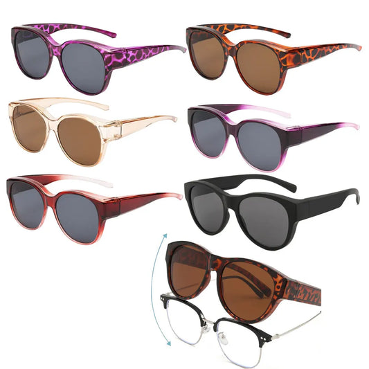 Winful UV400 Polarized Fit Over Glasses Wrap Sunglasses Fit Over Sunglasses Peaceful Pleasures Health and Wellness