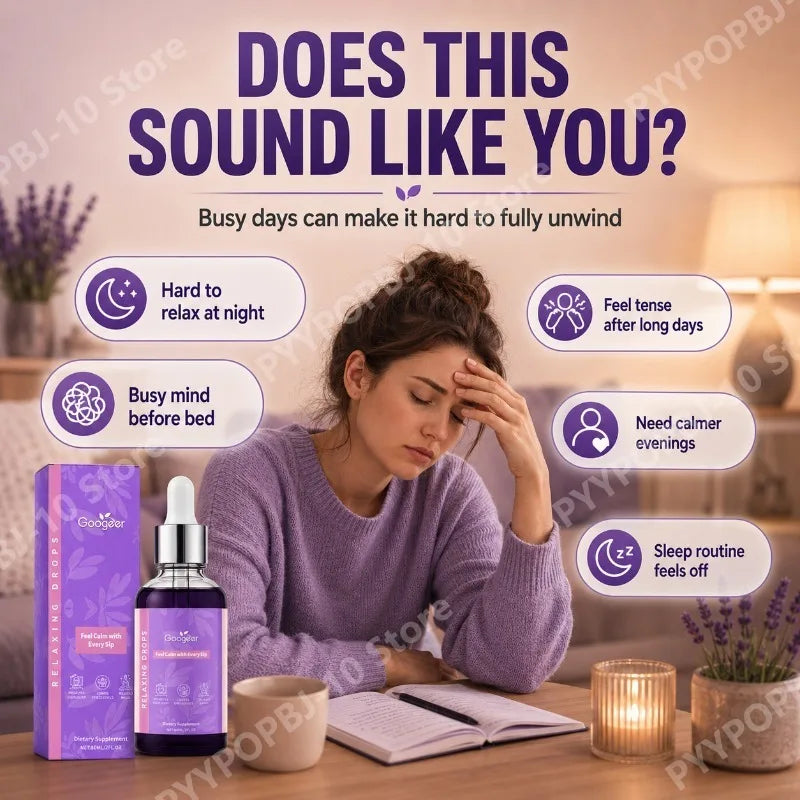 Googeer Botanical Drops – Lavender & Chamomile 60mL Wellness