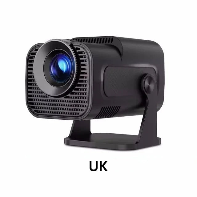 Mini Portable Projector Newly Native HY320 720P Android11 4K 300ANSI Projector Wifi6 BT5.0 Cinema Outdoor Rotable Projector Peaceful Pleasures Health and Wellness UK plug