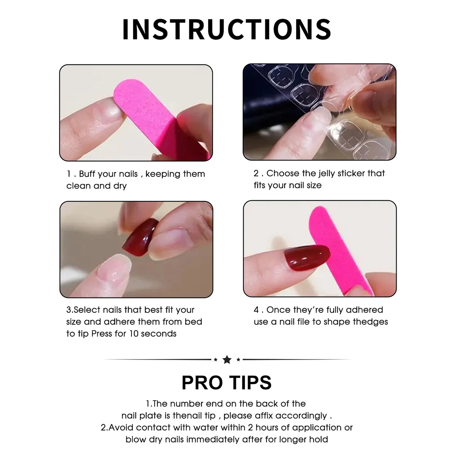 3D Bow Rhinestone Press On Nails | Peach Pink French Tips 10pc