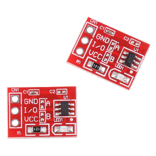 New 10pcs/lot TTP223 Touch Button Switch Capacitive Sensor Module Self-Locking/No-Locking Single Channel TTP223-BA6 For Arduino Peaceful Pleasures Health and Wellness