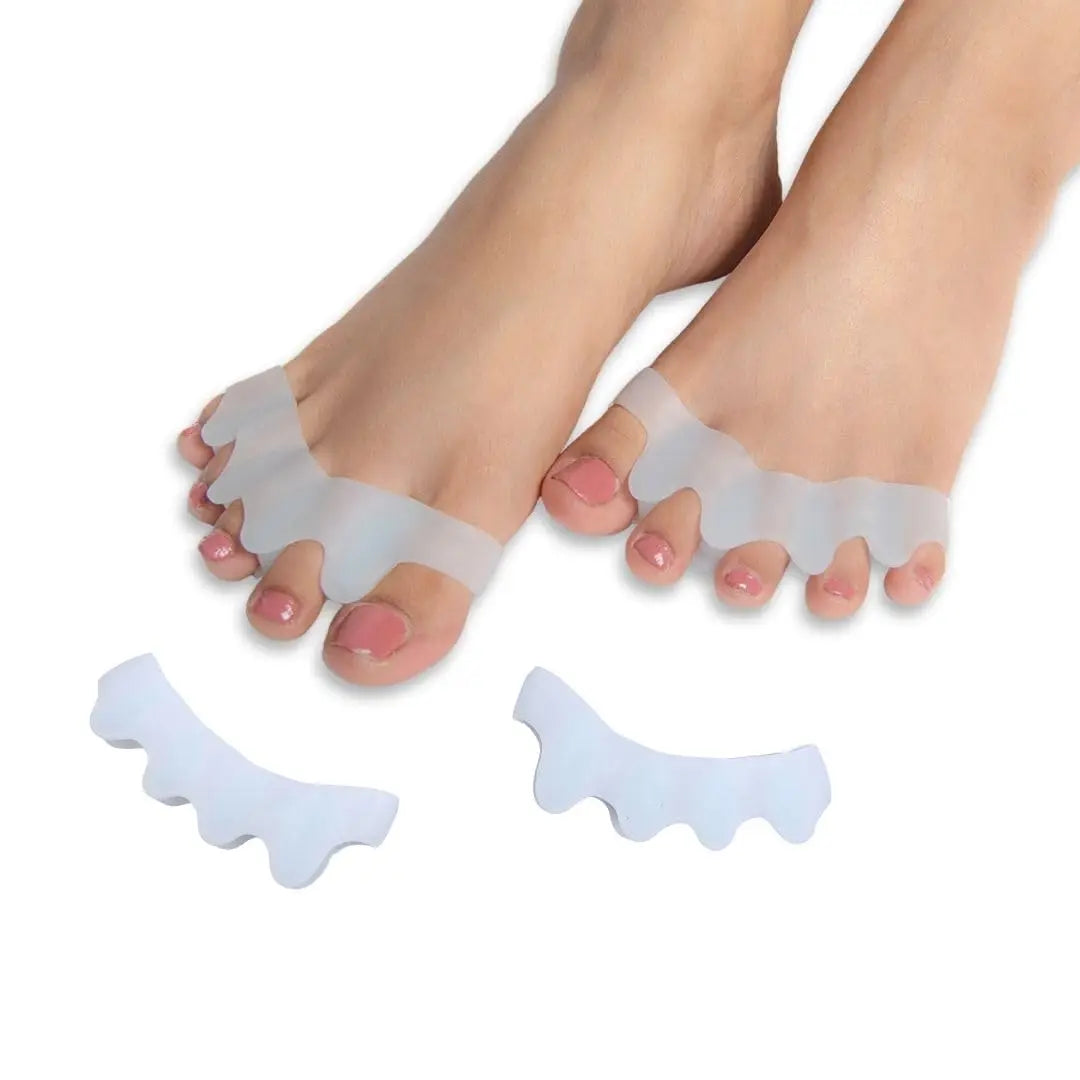 3 Pairs Soft Toe Separators & Bunion Corrector Pads | Men & Women